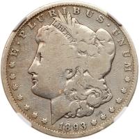 1893-CC Morgan $1