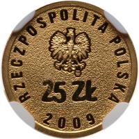 Poland. 25 Zlotych, 2009-MW - 2