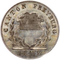 Switzerland: Freiburg. 1 Batzen, 1830 - 2