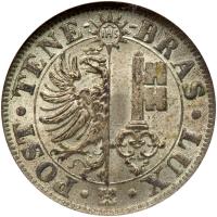 Switzerland: Geneva. 4 Centimes, 1839