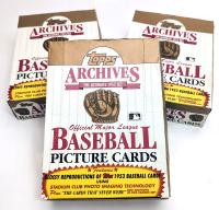 18 Boxes of Topps Archives: The Ultimate 1953 Set 36 Count in Each Box