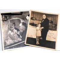 Irvin Cobb, Celebrated Depression Era Humorist Memorabilia: Includes A Rare Signed Shirley Temple Photograph While Quite Young