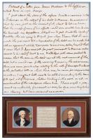 Jefferson, Thomas -- Autograph Manuscript Signed -- Sent to Philip Mazzei