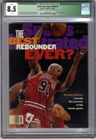 Dennis Rodman: Boldly Signed Sports Illustrated, March 4, 1996 Sports Illustrated Magazine CGC Graded 8.5