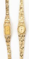 Two (2) Vintage Ladies Watches by Seiko and Citizen Both Having Beautiful 14K Yellow Gold Bracelet Bands