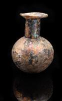 Beautiful Ancient Early Roman Blown Globular Glass Bottle, 1st Century AD Completely Covered in Jewel-Like Iridescence - 2