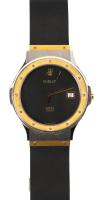 Hublot 1521.2 Men's or Ladies Elegant 18K Yellow Gold and Stainless Steel Watch, Quartz Movement