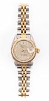 Ladies Rolex Oyster Perpetual DateJust with Jubilee Dial and Two-Toned Bracelet with Stainless Steel and 18K Gold with D - 2