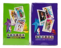 SKYBOX Basketball Cards 1991-1992 Three (3) Boxes Series One. Two (2) Boxes of Series II Cards Which are Highly Prized.