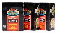 Case of 16, 1992 Series 1 Baseball Cards by Topps Stadium Club with 36 Packs in Each Box