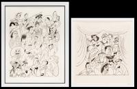 Hirschfeld, Al. Two Lithographs: "Comedians - Laughing Matters" and "The Shubert Theater" - 2