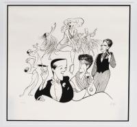 Hirschfeld, Al. "Victor/Victoria" Signed & Numbered Lithograph. - 2