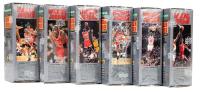 Collection One: Five Complete Sets of Six Boxes of the 1991-1992 Edition of the NBA Upper Deck Michael Jordan Locker Ser