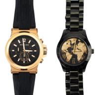 Two Michael Kors Watches: Quartz Movement, Stylish and Work Perfectly with New Batteries