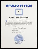 Apollo 11: Flown Film to the Surface of the Moon at Tranquility Base, COA by Richard "Dick" Underwood. - 2