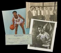 Champions' Signatures: Rocky Marciano, Vince Lombardi, and Walt Frazier