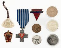 Fine Collection of Holocaust Related Medals, 9 Specific Commemorations 25 Total Medallions One Survivor's Medal