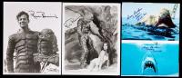 Terror From Underwater! CREATURE FROM THE BLACK LAGOON, Two Signed Photos "The Creature" and Julie Adams, + JAWS Susan B - 2