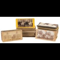 Huge Lot of 300+ Antique Stereocards for Stero Viewer