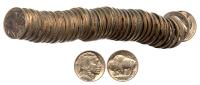 1938-D Buffalo Nickel Roll of 40 coins