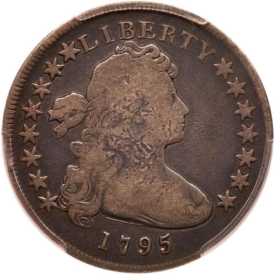 1795. Off-center Bust. B-14; BB-51