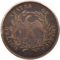 1795. Off-center Bust. B-14; BB-51 - 2