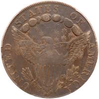 1798. Large eagle, 5 lines, knob 9. B-6; BB-96 - 2