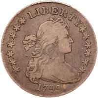 1799. Irregular date, 13 stars on reverse. B-15; BB-152