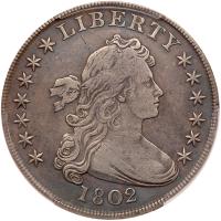 1802, 2 over 1. Wide date. B-2; BB-233