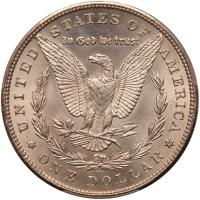 1880-CC Morgan $1. Rev of 1879 - 2