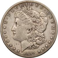 1889-CC Morgan $1 Choice Unc