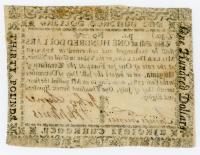 Virginia. July 14, 1780. $100.00 - 2