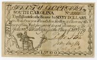 South Carolina. Feb. 8, 1779. $60.00