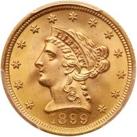 1899 $2.50 Liberty