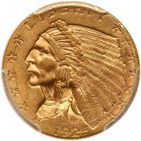 1925-D $2.50 Indian
