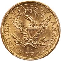 1882-S $5 Liberty - 2