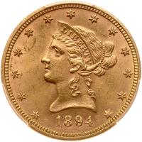 1894 $10 Liberty