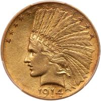 1914 $10 Indian