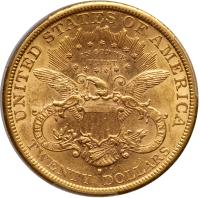 1877-S $20 Liberty - 2