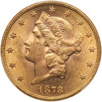 1878 $20 Liberty