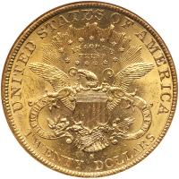 1897-S $20 Liberty NGC MS62 - 2