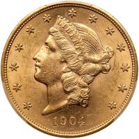 1904 $20 Liberty