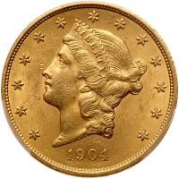 1904 $20 Liberty