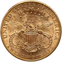 1907-S $20 Liberty - 2