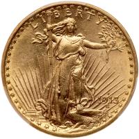 1913-D $20 St. Gaudens