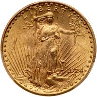 1924 $20 St. Gaudens