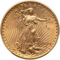 1924 $20 St. Gaudens