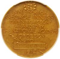 1914 Gold Medal George Inness Award - 2