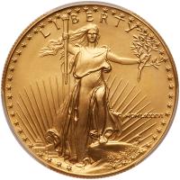 1986 $50 1 oz American Gold Eagle