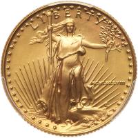 1988 $10 Â¼ oz Gold Eagle